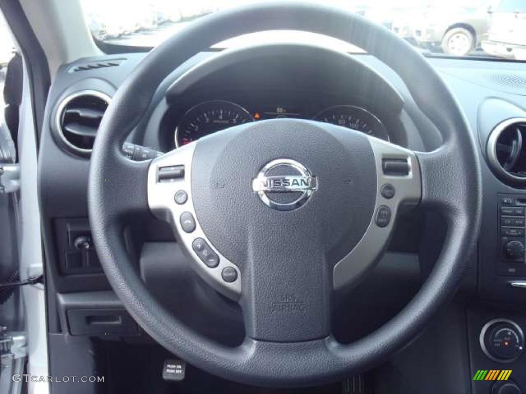 2011 Rogue SV - Silver Ice Metallic / Black photo #8
