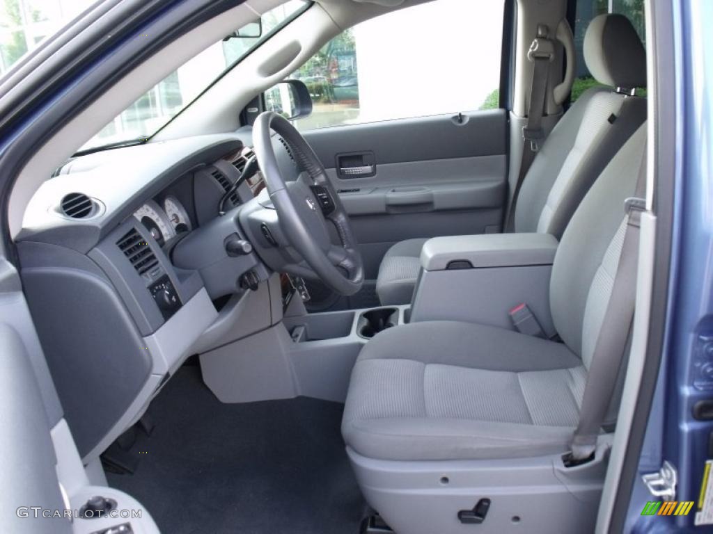 Dark Slate Gray/Light Slate Gray Interior 2007 Dodge Durango SLT Photo #49274672
