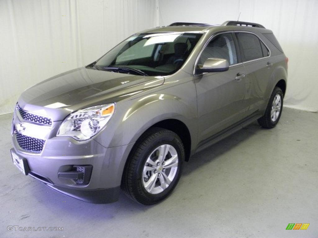 2011 Equinox LT - Mocha Steel Metallic / Jet Black photo #3