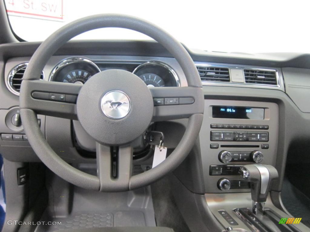 2011 Mustang V6 Coupe - Kona Blue Metallic / Charcoal Black photo #3