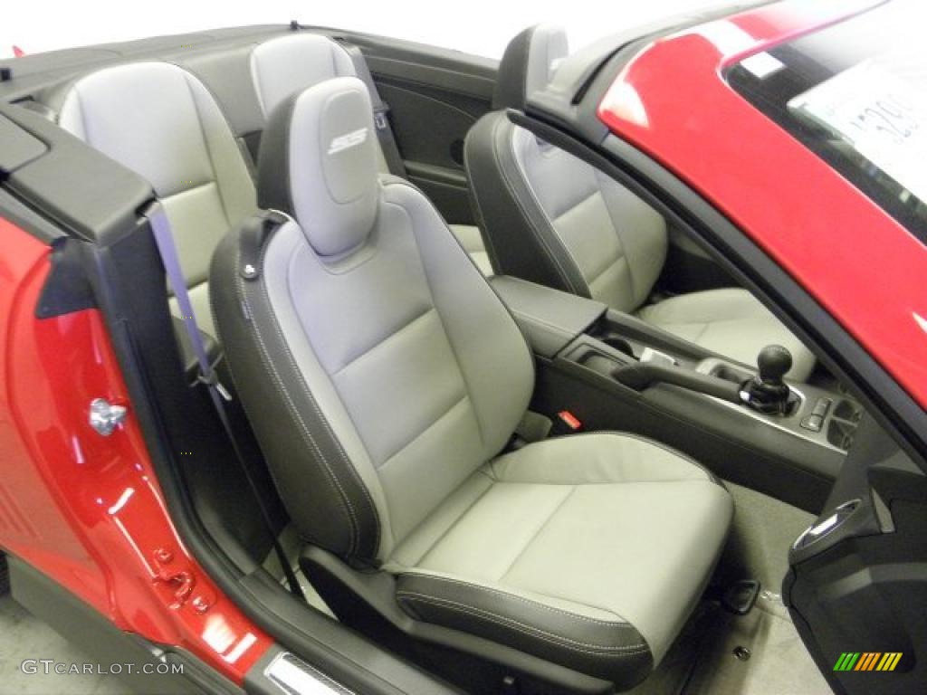 Gray Interior 2011 Chevrolet Camaro SS/RS Convertible Photo #49276112