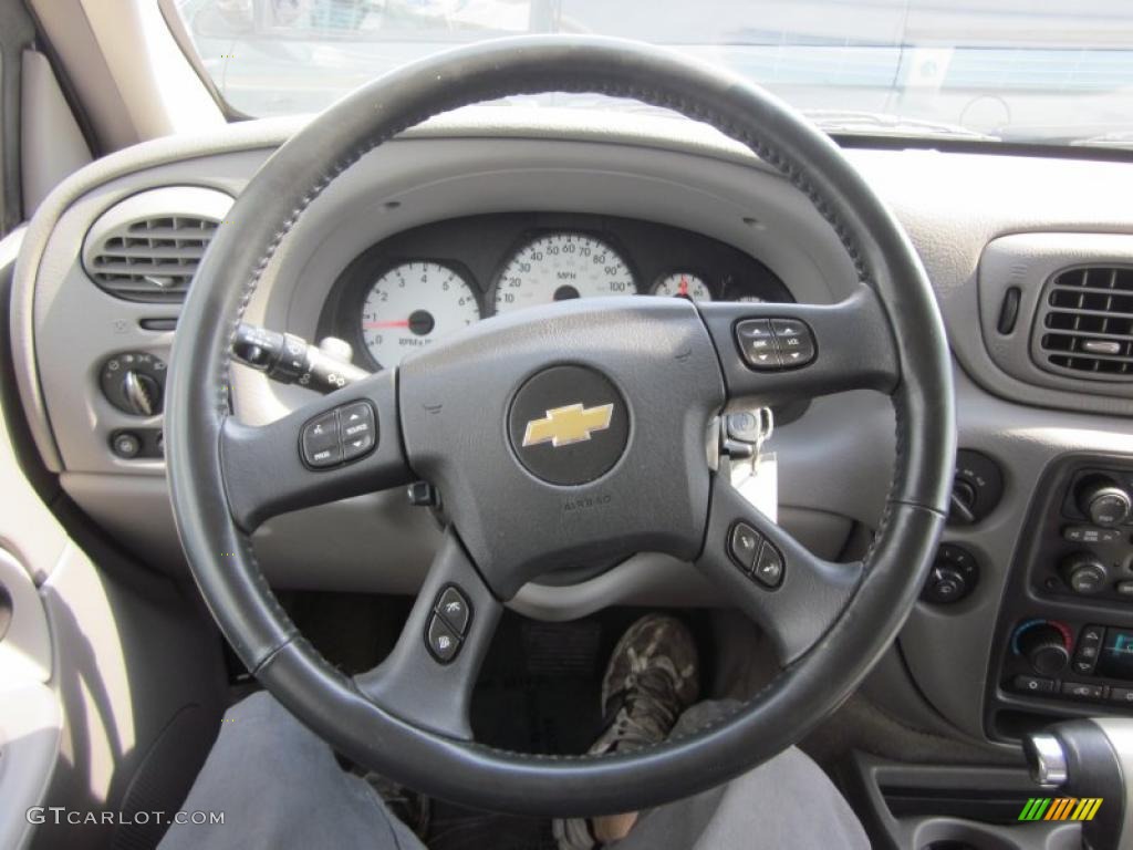 2005 TrailBlazer EXT LT 4x4 - Superior Blue Metallic / Light Gray photo #5