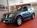 2005 Silverton Blue Pearl Nissan Pathfinder LE 4x4  photo #1