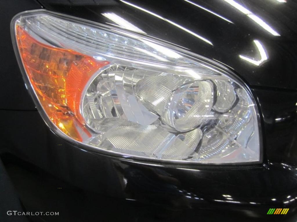 2008 RAV4 4WD - Black / Dark Charcoal photo #5