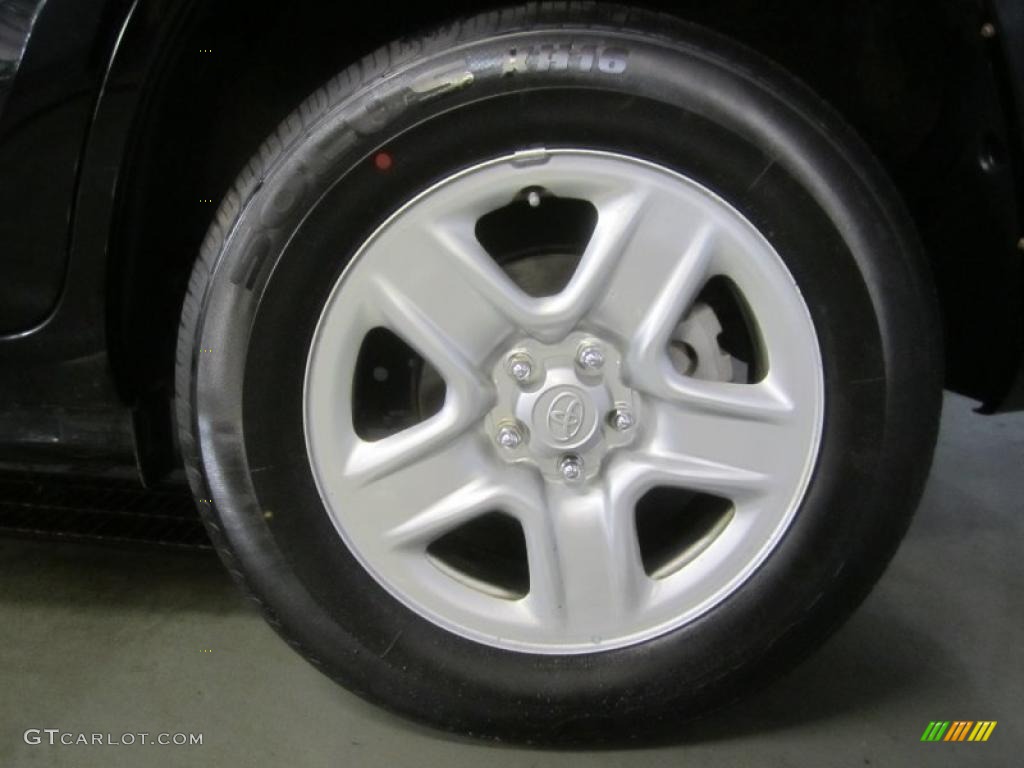 2008 RAV4 4WD - Black / Dark Charcoal photo #7