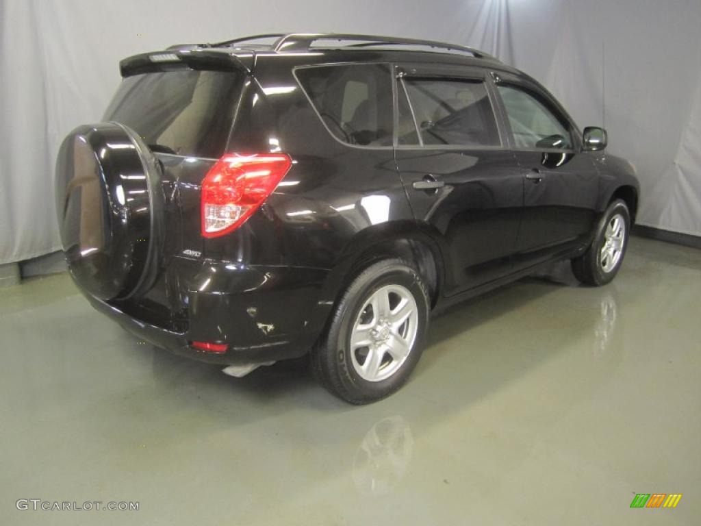 2008 RAV4 4WD - Black / Dark Charcoal photo #9