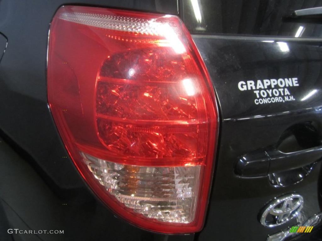 2008 RAV4 4WD - Black / Dark Charcoal photo #12