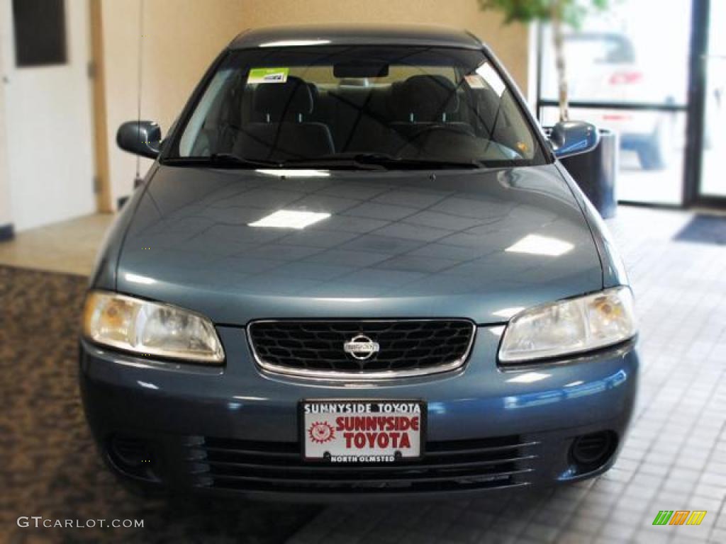 2001 Sentra GXE - Out Of The Blue / Stone photo #3