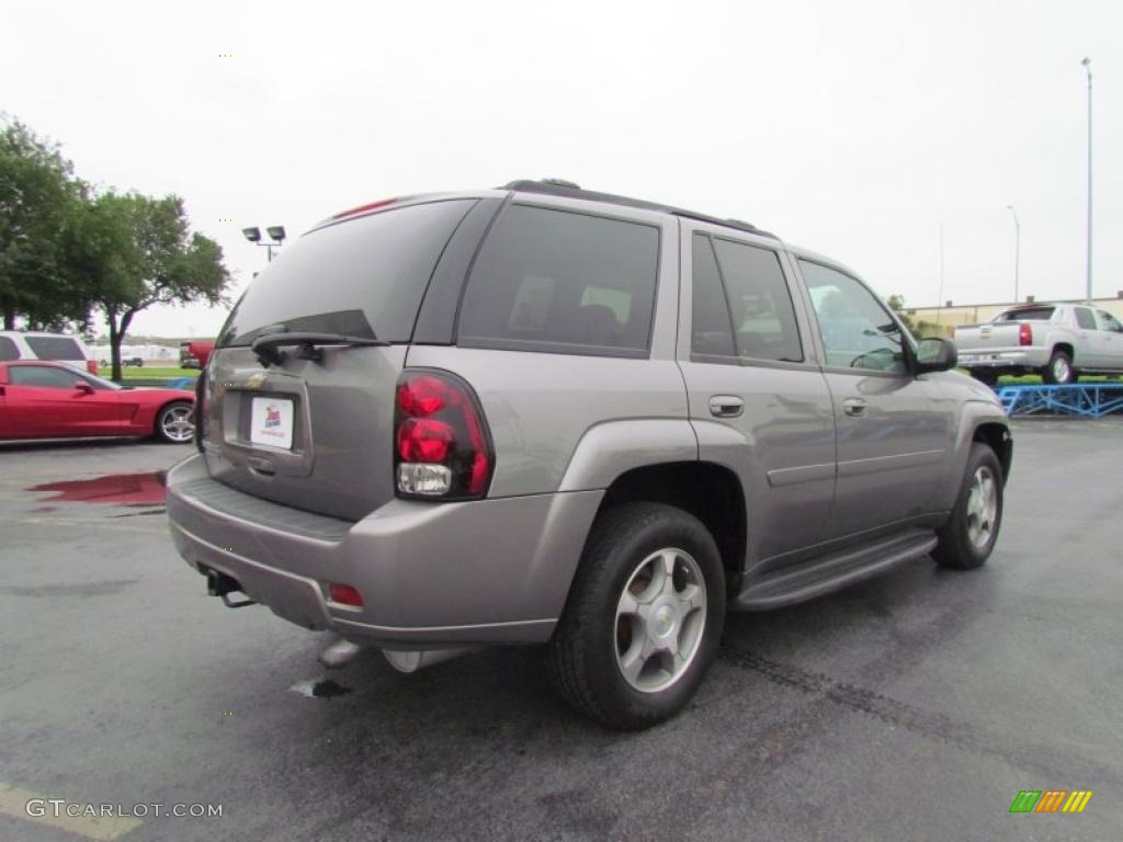 2008 TrailBlazer LT - Graystone Metallic / Light Gray photo #7