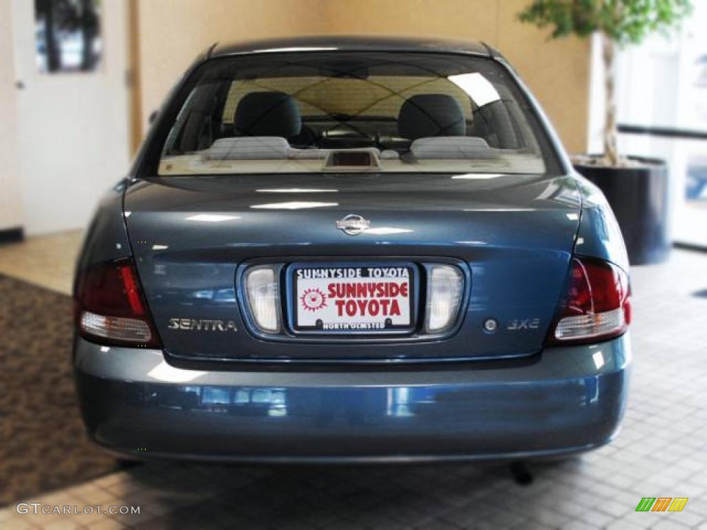 2001 Sentra GXE - Out Of The Blue / Stone photo #7
