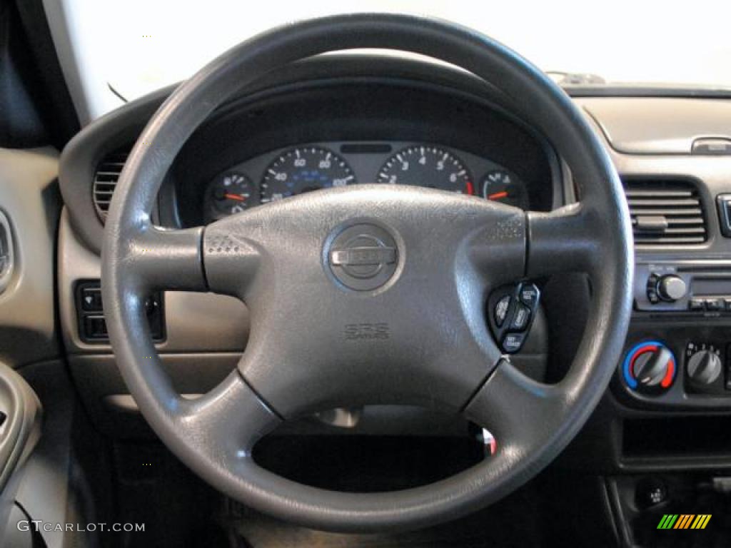 2001 Sentra GXE - Out Of The Blue / Stone photo #13