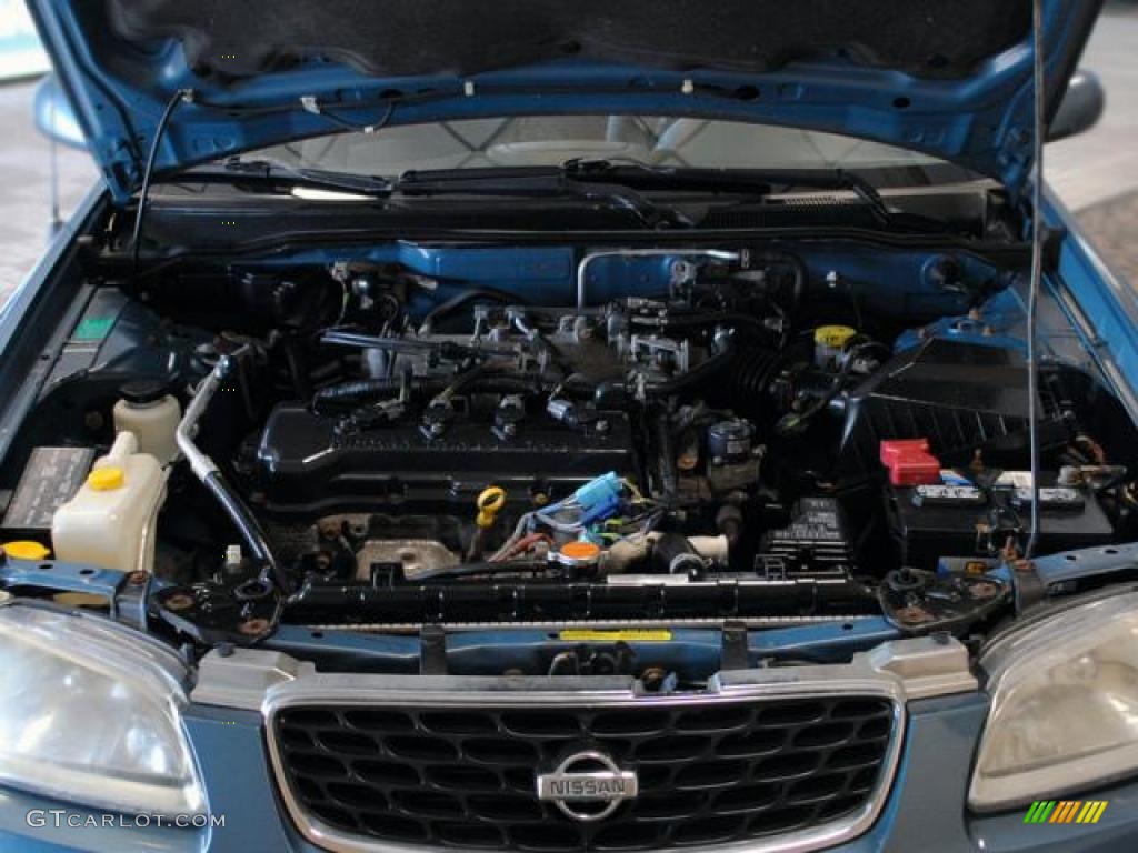 2001 Sentra GXE - Out Of The Blue / Stone photo #18
