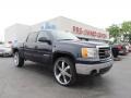 Midnight Blue Metallic - Sierra 1500 SLE Crew Cab Photo No. 1