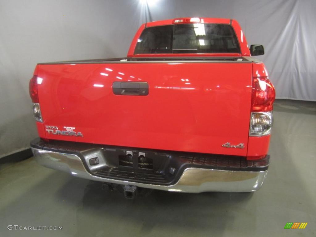 2007 Tundra TRD Regular Cab 4x4 - Radiant Red / Graphite Gray photo #13