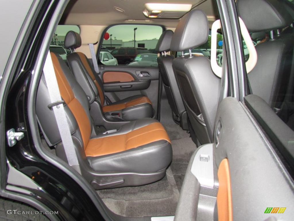 Morocco Brown/Ebony Interior 2008 Chevrolet Tahoe Z71 4x4 Photo #49279226