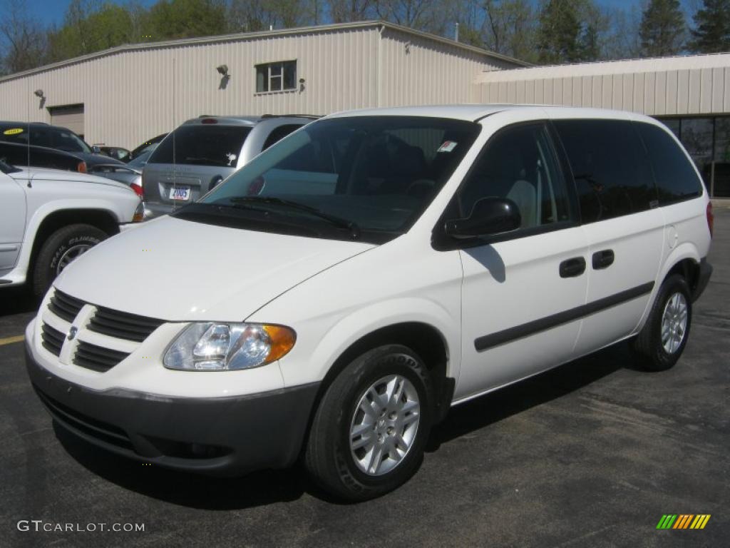 2007 Caravan SE - Stone White / Medium Slate Gray photo #1