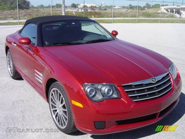 Blaze Red Crystal Pearlcoat 2007 Chrysler Crossfire SE Roadster Exterior Photo #492798