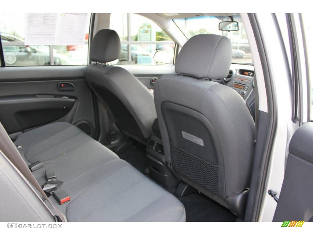 Gray Interior 2008 Kia Rondo LX Photo #49280084