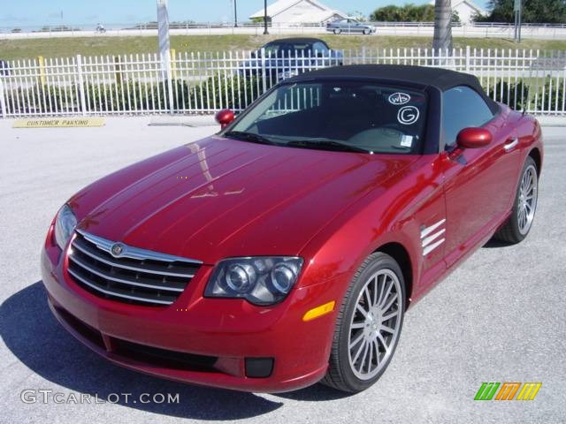 Blaze Red Crystal Pearlcoat 2007 Chrysler Crossfire SE Roadster Exterior Photo #492803