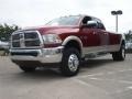 2011 Deep Cherry Red Crystal Pearl Dodge Ram 3500 HD Laramie Crew Cab 4x4 Dually  photo #7