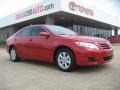 2011 Barcelona Red Metallic Toyota Camry LE  photo #1