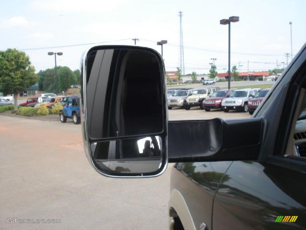 2011 Ram 3500 HD Laramie Longhorn Mega Cab 4x4 Dually - Rugged Brown Pearl / Dark Slate Gray/Russet Brown photo #22