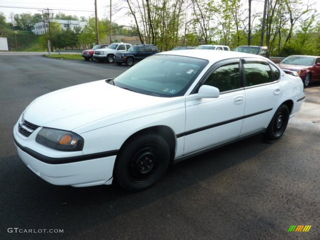 2000 Impala  - Bright White / Medium Gray photo #3