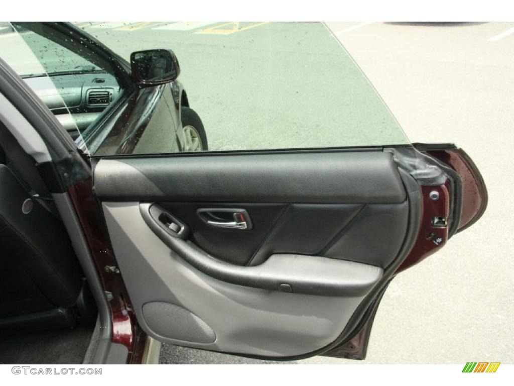 2000 Subaru Outback Limited Sedan Black Door Panel Photo #49281809