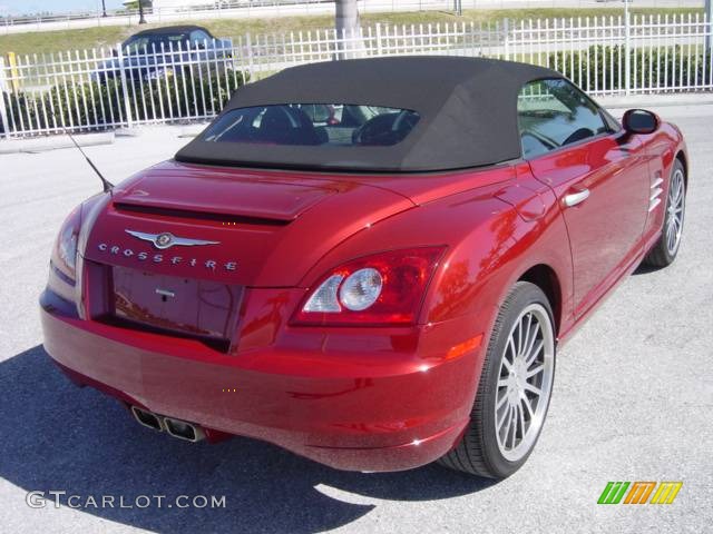Blaze Red Crystal Pearlcoat 2007 Chrysler Crossfire SE Roadster Exterior Photo #492823