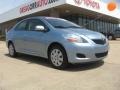 2010 Zephyr Blue Mica Toyota Yaris Sedan #49244919