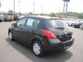 2010 Espresso Black Nissan Versa 1.8 S Hatchback  photo #3