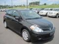 2010 Espresso Black Nissan Versa 1.8 S Hatchback  photo #7