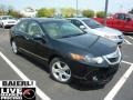 2009 Crystal Black Pearl Acura TSX Sedan  photo #1