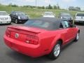 2008 Torch Red Ford Mustang V6 Deluxe Convertible  photo #20