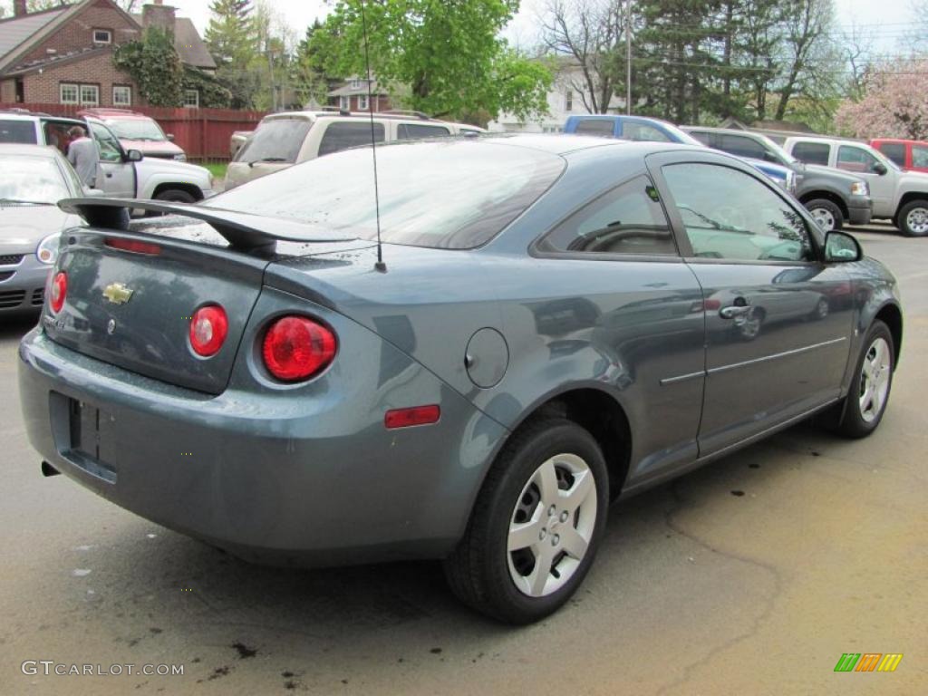 2007 Cobalt LT Coupe - Blue Granite Metallic / Gray photo #2