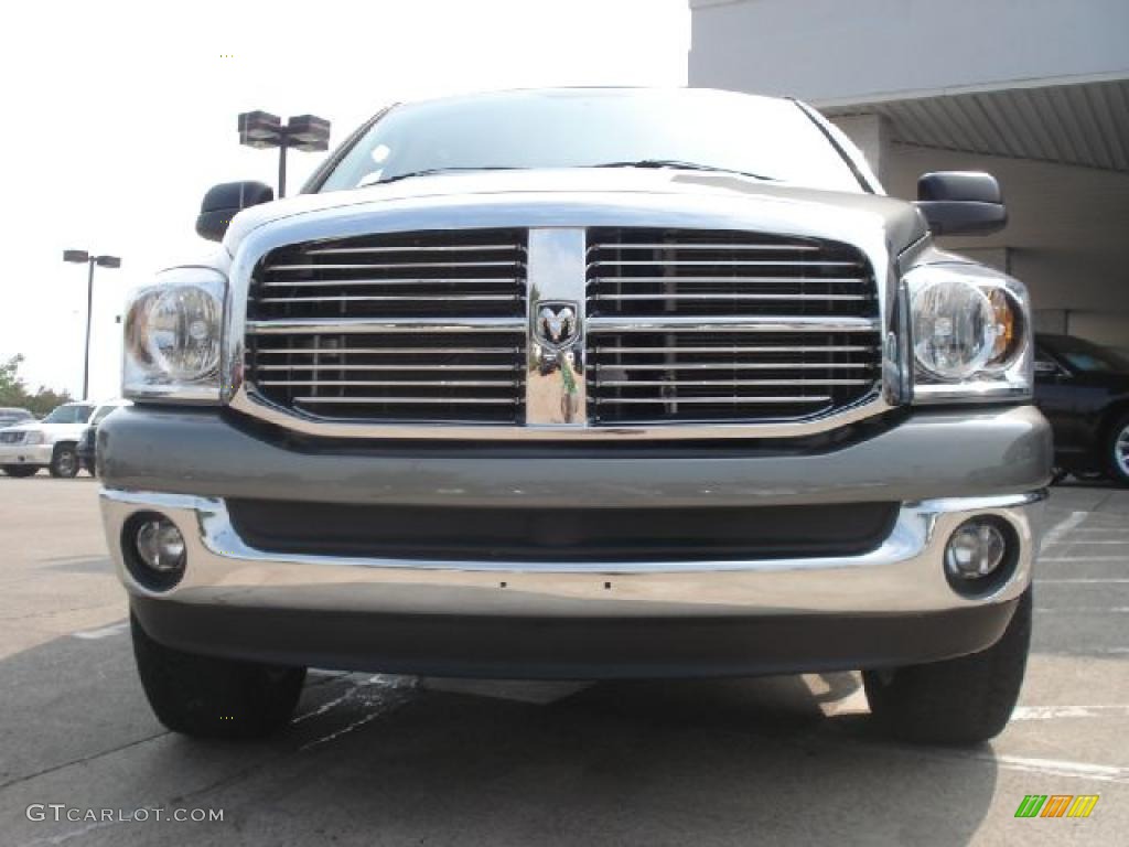 2008 Ram 1500 Big Horn Edition Quad Cab 4x4 - Mineral Gray Metallic / Medium Slate Gray photo #8