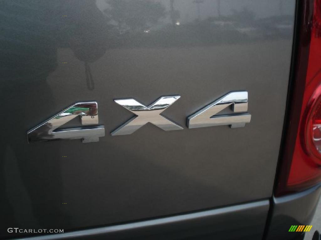 2008 Ram 1500 Big Horn Edition Quad Cab 4x4 - Mineral Gray Metallic / Medium Slate Gray photo #35