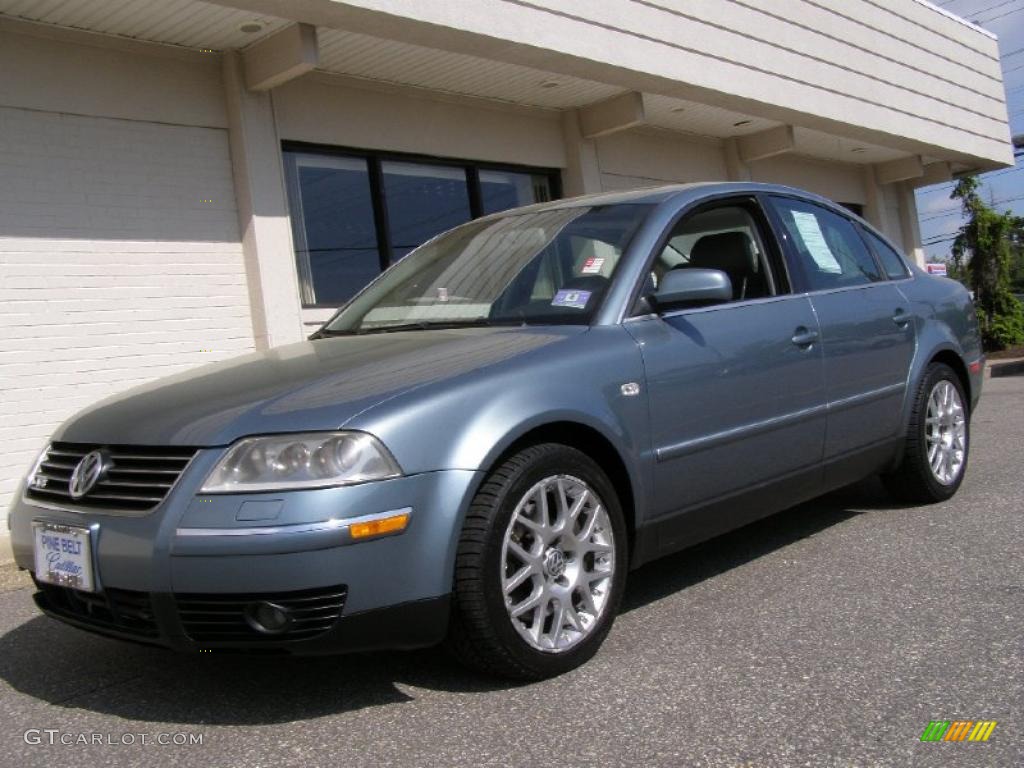 2003 Pacific Blue Pearl Volkswagen Passat W8 4Motion Sedan 49245263 