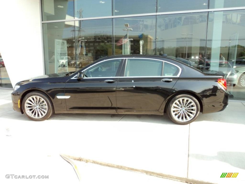 Jet Black 2012 BMW 7 Series 740Li Sedan Exterior Photo #49288280