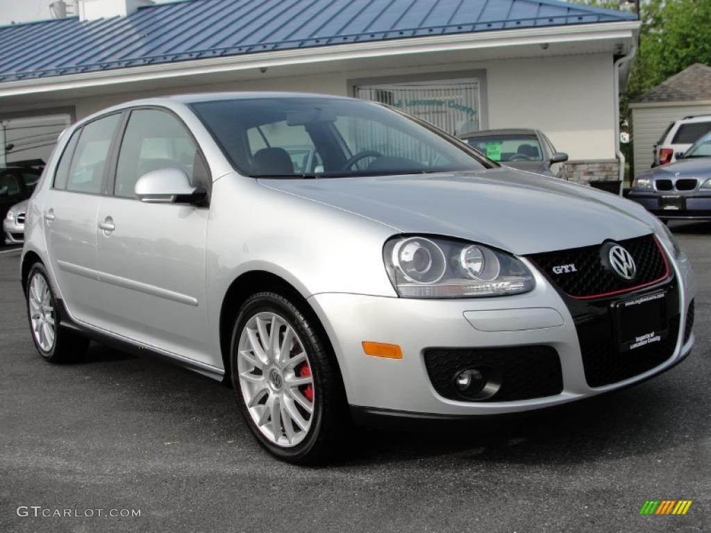 Reflex Silver Metallic 2007 Volkswagen GTI 4 Door Exterior Photo #49288670