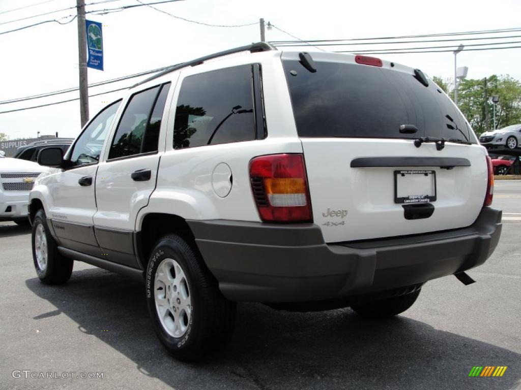 2003 Grand Cherokee Laredo 4x4 - Stone White / Dark Slate Gray photo #5