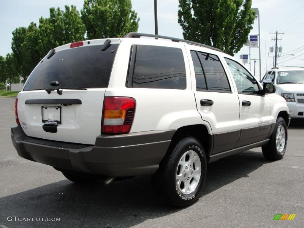 2003 Grand Cherokee Laredo 4x4 - Stone White / Dark Slate Gray photo #7