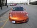 2008 Atomic Orange Metallic Chevrolet Corvette Coupe  photo #6