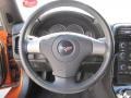 Ebony 2008 Chevrolet Corvette Coupe Steering Wheel