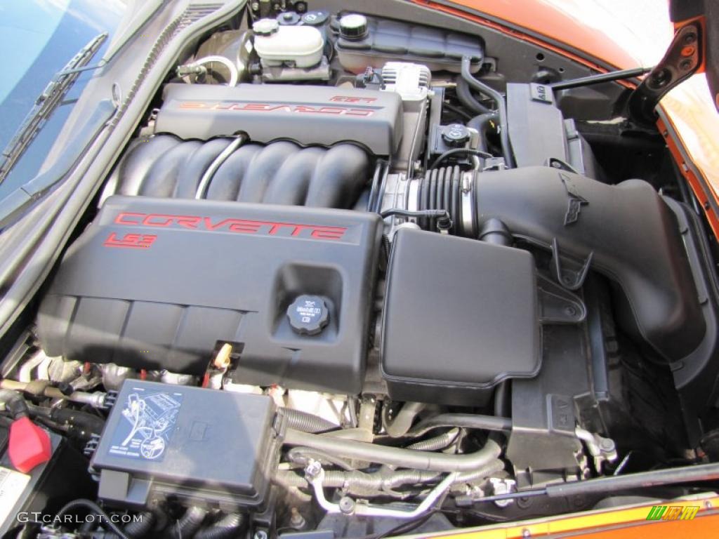 2008 Chevrolet Corvette Coupe 6.2 Liter OHV 16-Valve LS3 V8 Engine Photo #49289528