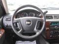 Ebony 2010 Chevrolet Silverado 2500HD LTZ Crew Cab 4x4 Steering Wheel