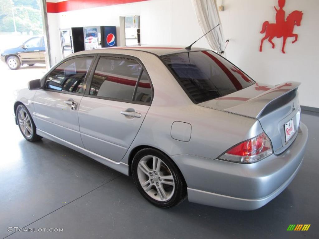 2005 Lancer RALLIART - Cool Silver Metallic / Gray photo #2