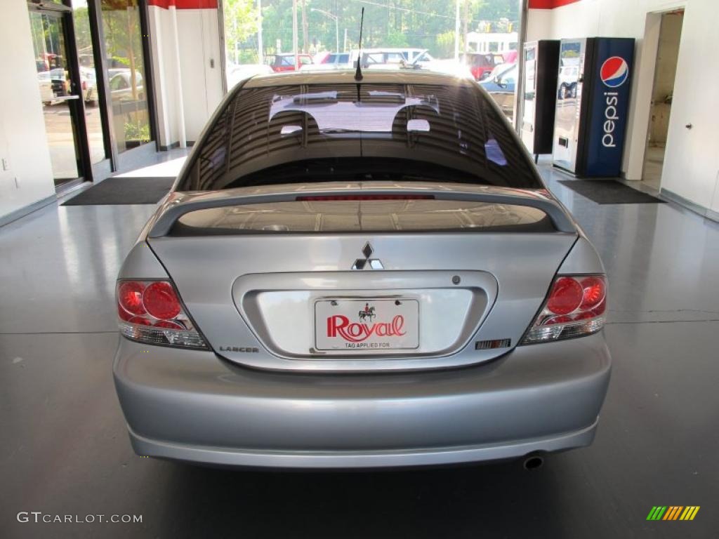 2005 Lancer RALLIART - Cool Silver Metallic / Gray photo #3