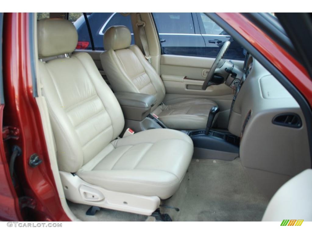 Blond Interior 1998 Nissan Pathfinder LE Photo #49289963