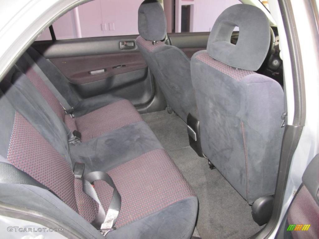 Gray Interior 2005 Mitsubishi Lancer RALLIART Photo #49289969